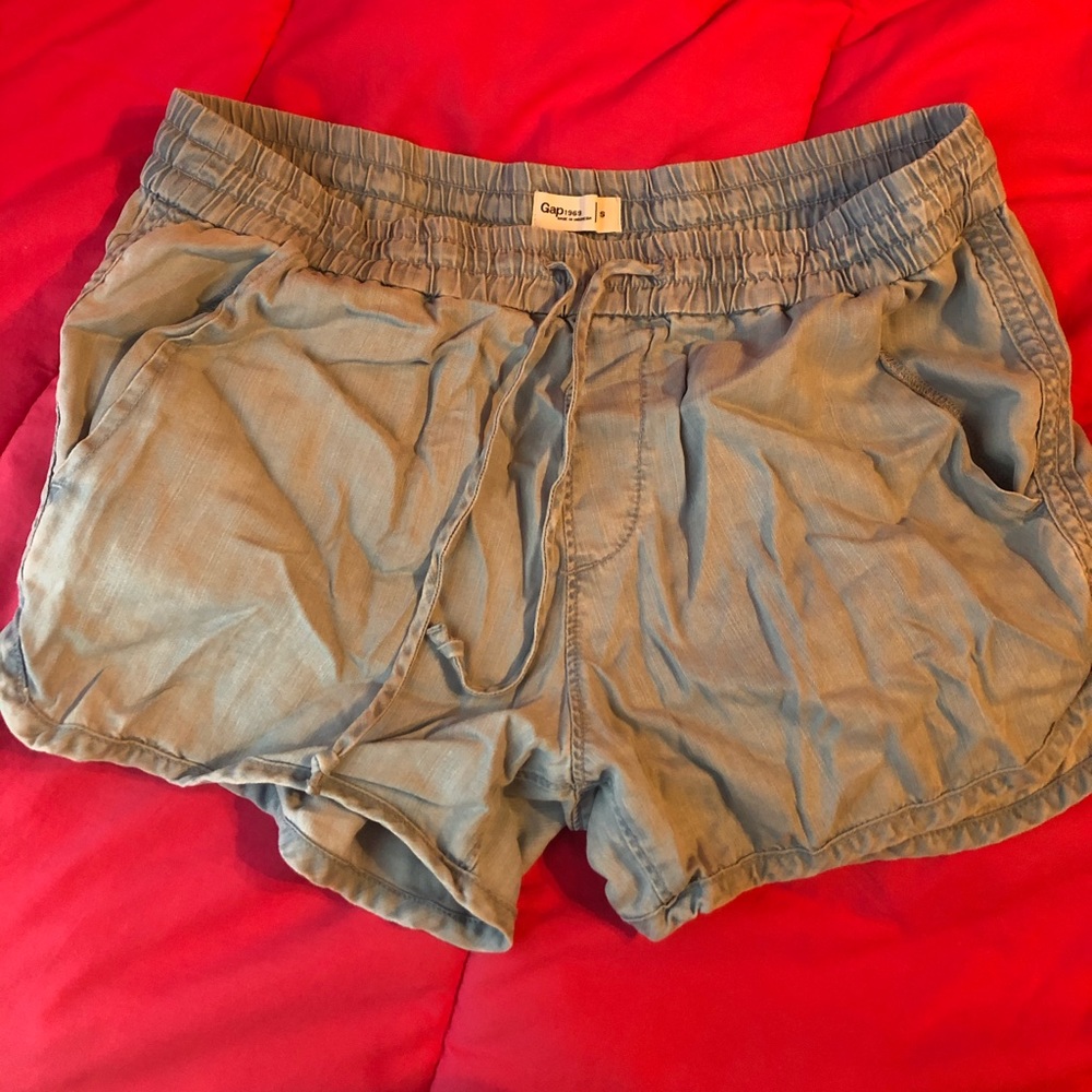Denim cotton gap shorts